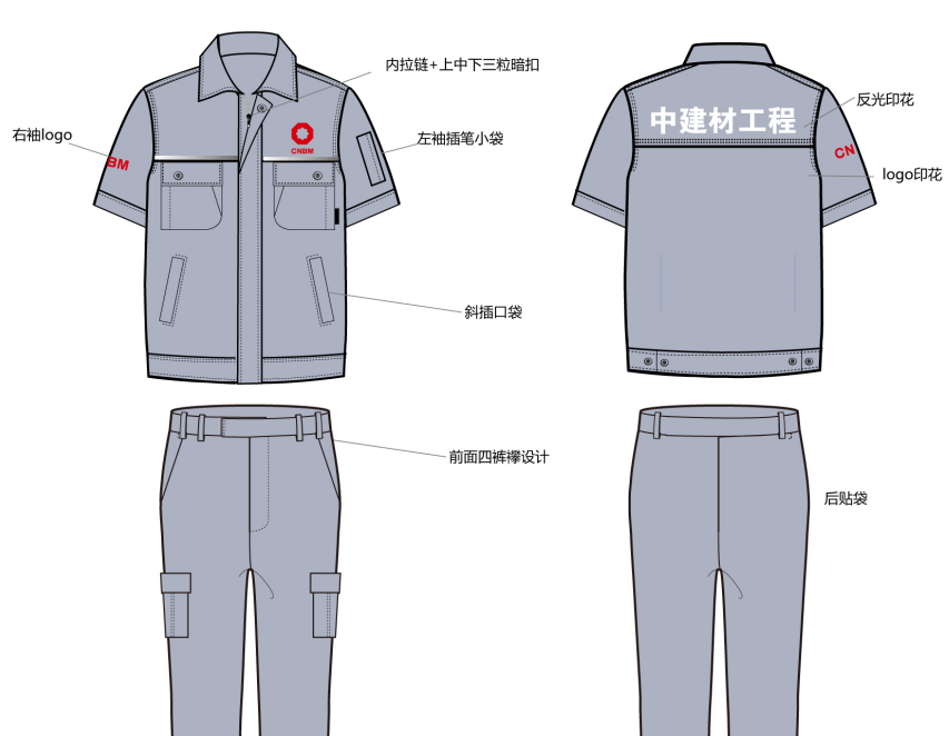 夏季定制工作服設計方案/怎樣更透氣更舒適